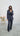 Tailleur Gessato Blu